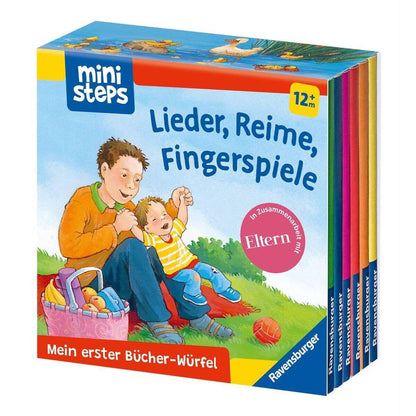 Ravensburger Mein erster Bücher-Würfel: Lieder, Reime, Fingerpiele