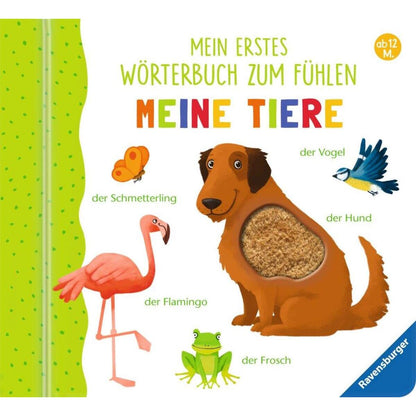 Ravensburger Mein erstes Wörterbuch zum Fühlen: Meine Tiere