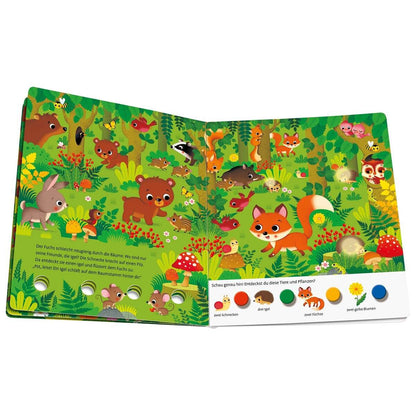 Ravensburger Mein großes Lichter-Wimmelbuch: Im Wald