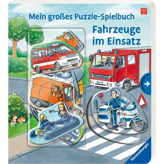 Ravensburger Mein großes Puzzle-Spielbuch: Fahrzeuge