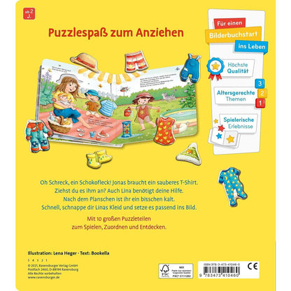 Ravensburger Mein großes Puzzle-Spielbuch: Das ziehen wir an