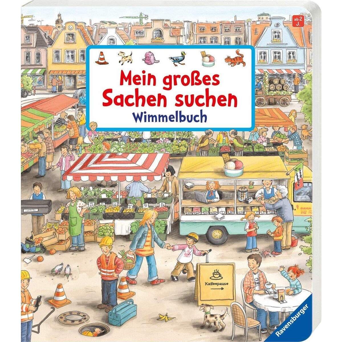 Ravensburger Mein großes Sachen suchen - Wimmelbuch