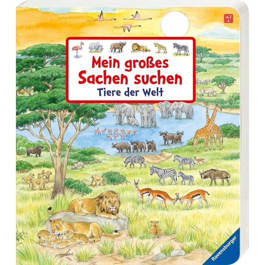 Ravensburger Mein großes Sachen suchen: Tiere der Welt