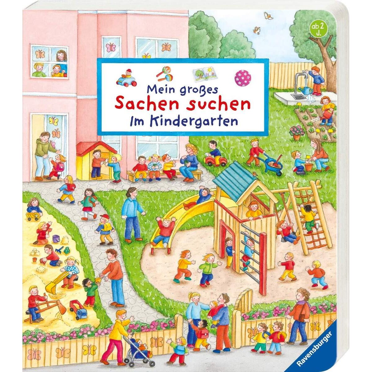 Ravensburger Mein großes Sachen suchen: Im Kindergarten