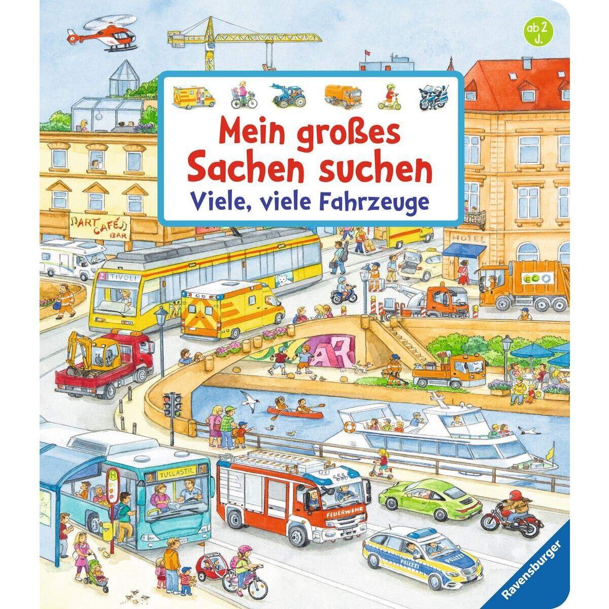Ravensburger Mein großes Sachen suchen: Viele, viele Fahrzeuge