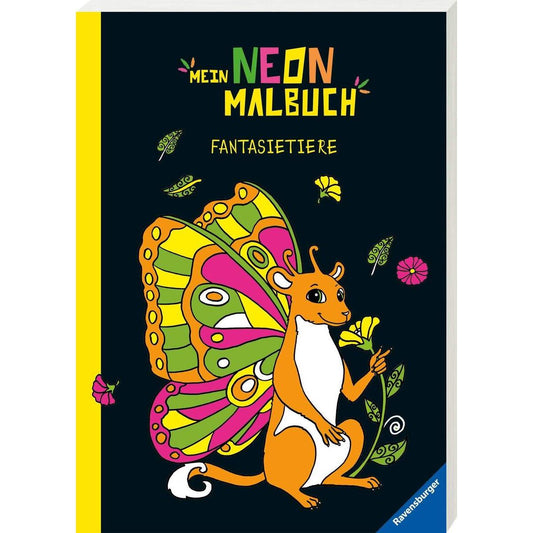 Ravensburger Mein Neon-Malbuch: Fantasietiere