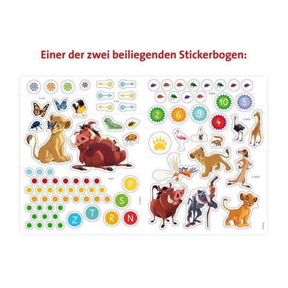 Ravensburger Mein Stickerspaß Disney Der König der Löwen: Vorschulrätsel: Über 150 Sticker