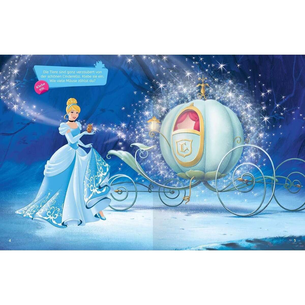 Ravensburger Mein Stickerspaß Disney Prinzessin