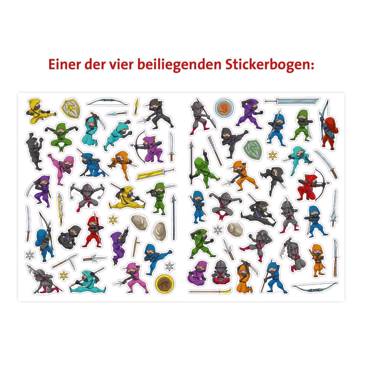 Ravensburger Mein Stickerspaß: Ninjas