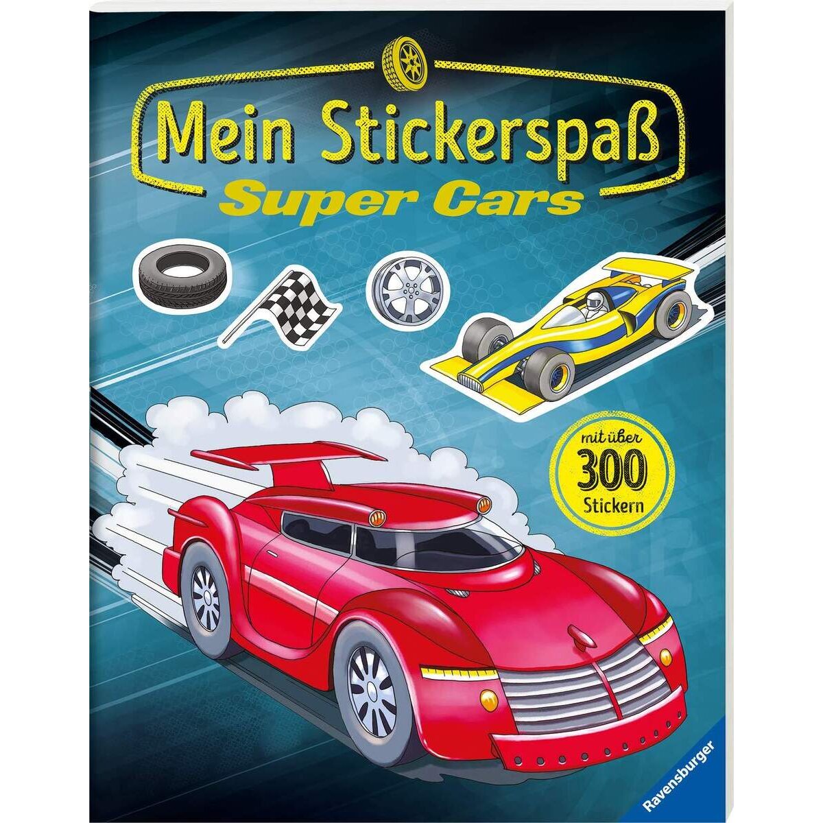 Ravensburger Mein Stickerspaß: Super Cars