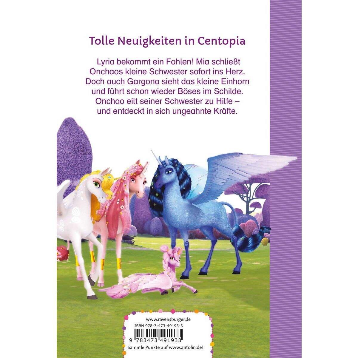 Ravensburger Mia and me:kleine Einhorn-Für Erstleser