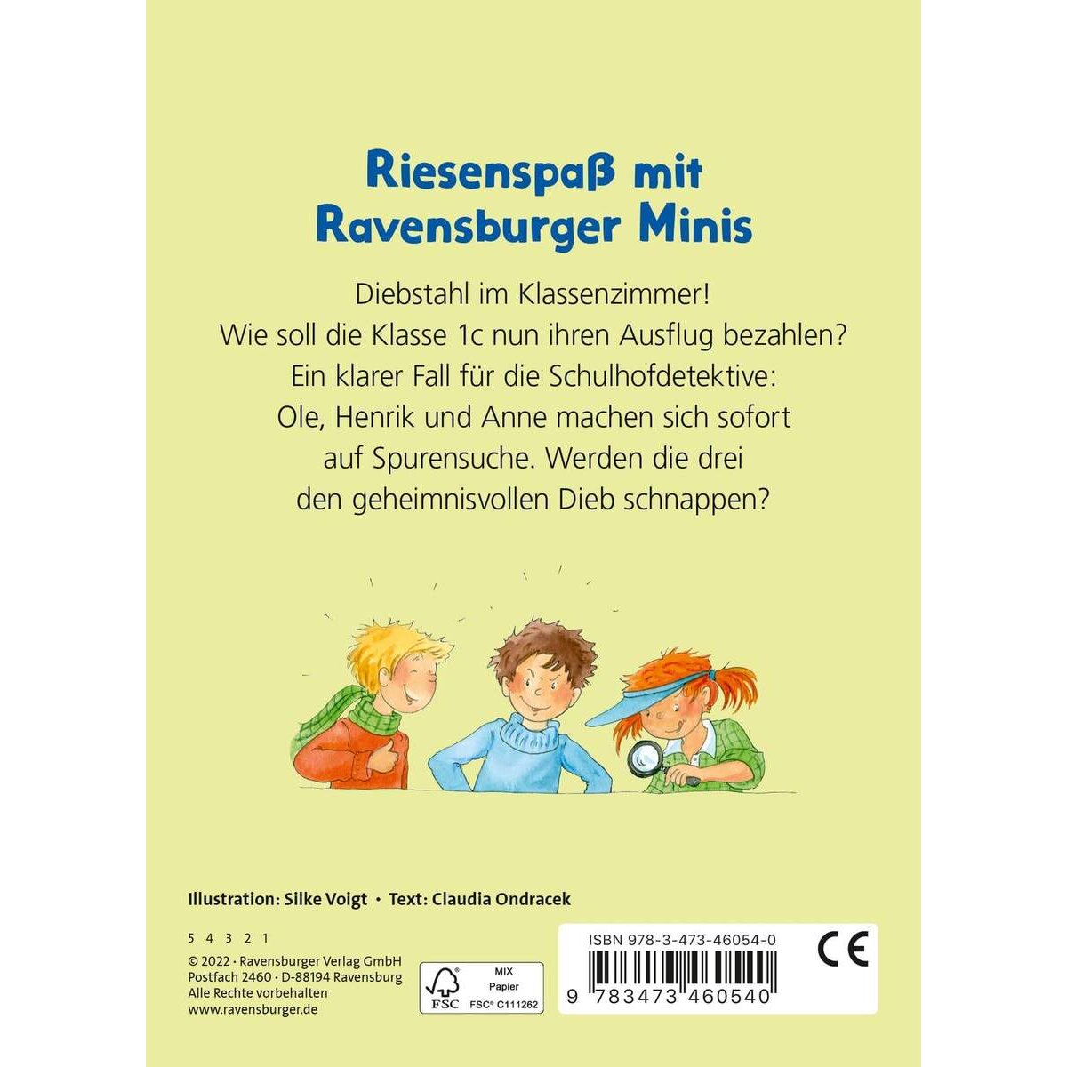 Ravensburger Minis: Ein Fall für die Schulhofdetektive