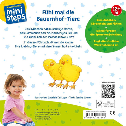 Ravensburger ministeps Fühl mal die Bauernhof-Tiere