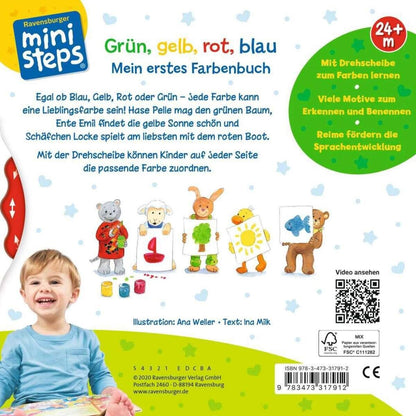 Ravensburger Ministeps Grün gelb rot blau