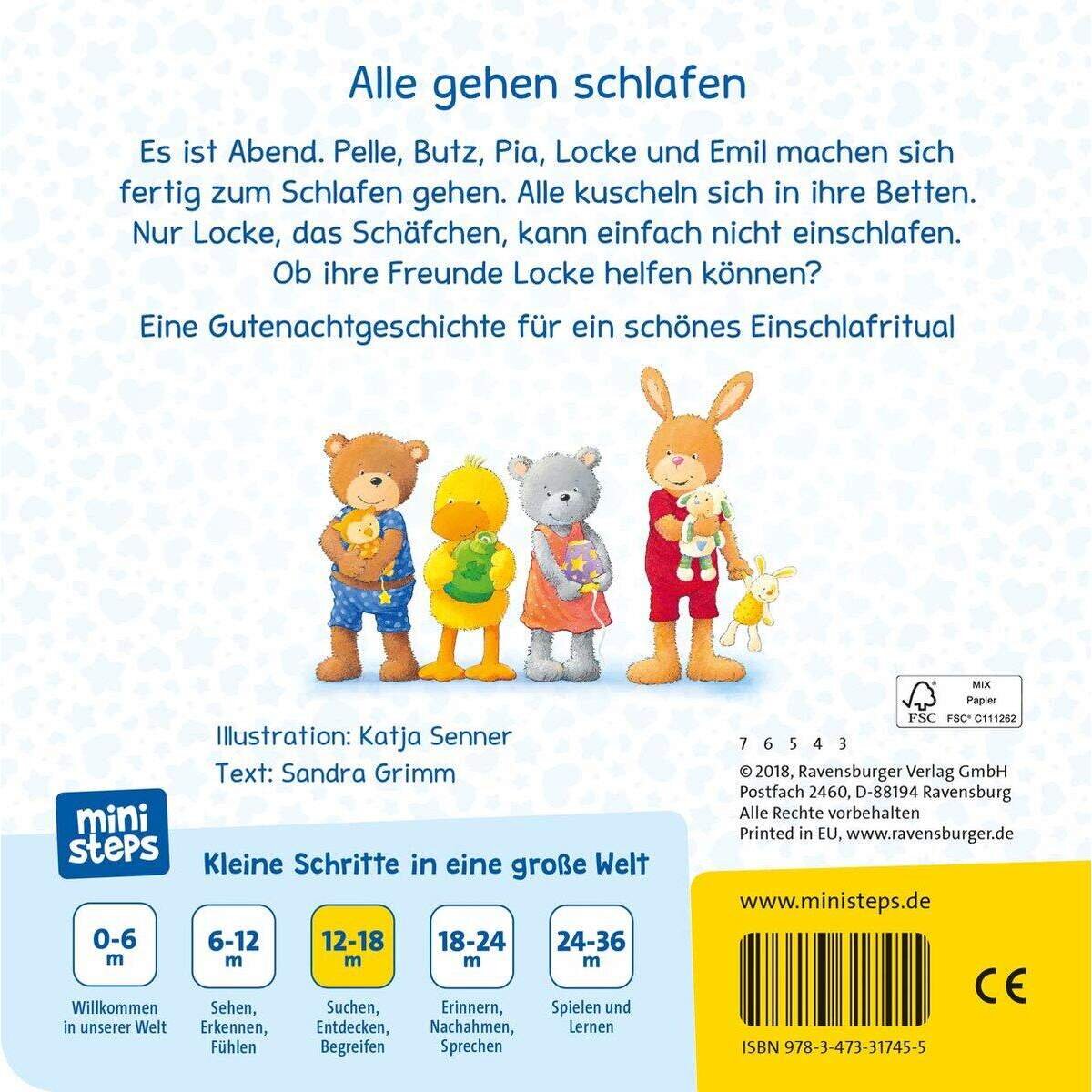 Ravensburger ministeps Gute Nacht, Locke!