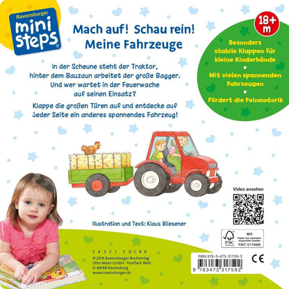 Ravensburger ministeps Mach auf! Schau rein! Meine Fahrzeuge