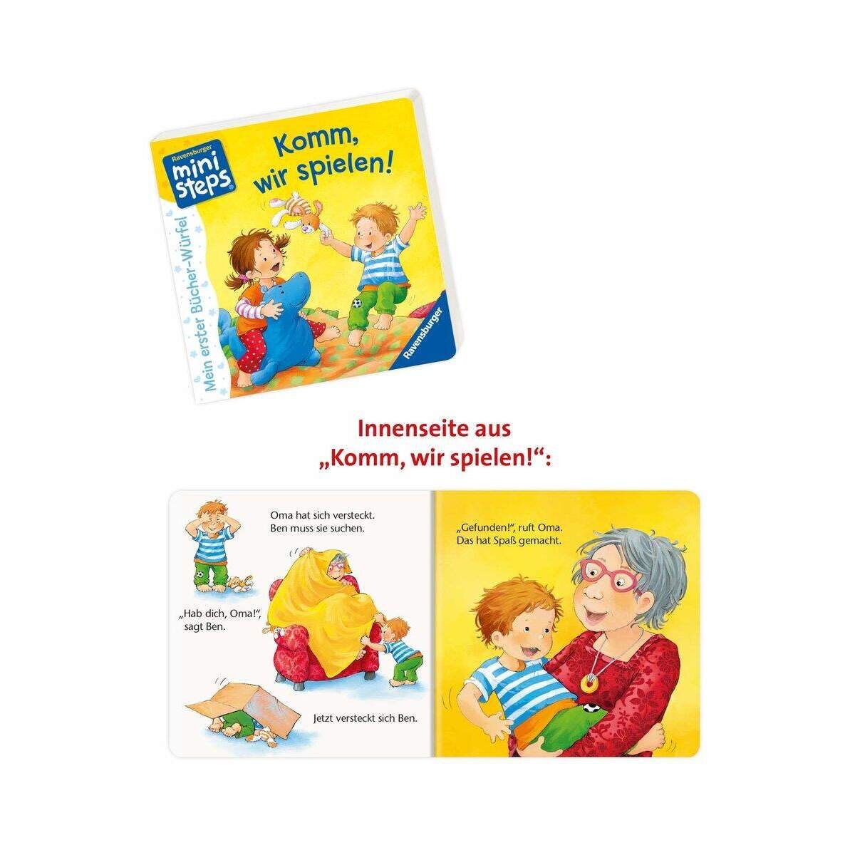 Ravensburger ministeps Mein erster Bücher-Würfel (Starter-Set)