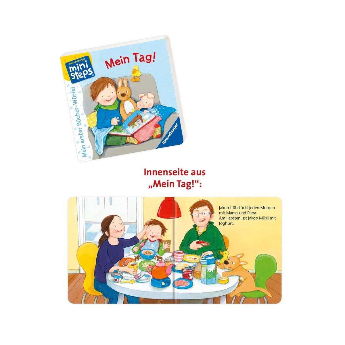 Ravensburger ministeps Mein erster Bücher-Würfel (Starter-Set)