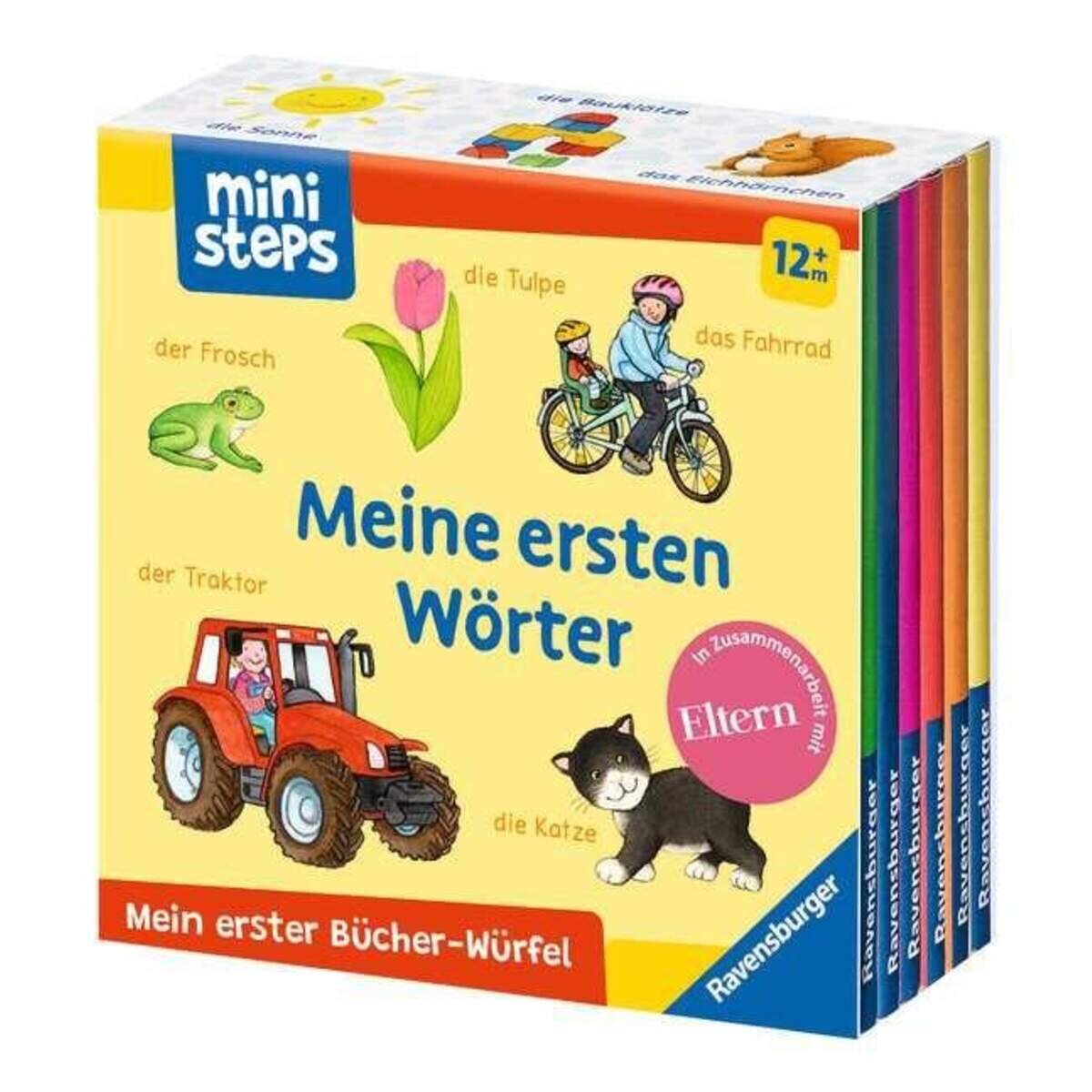 Ravensburger ministeps Meine ersten Wörter (Bücher-würfel)