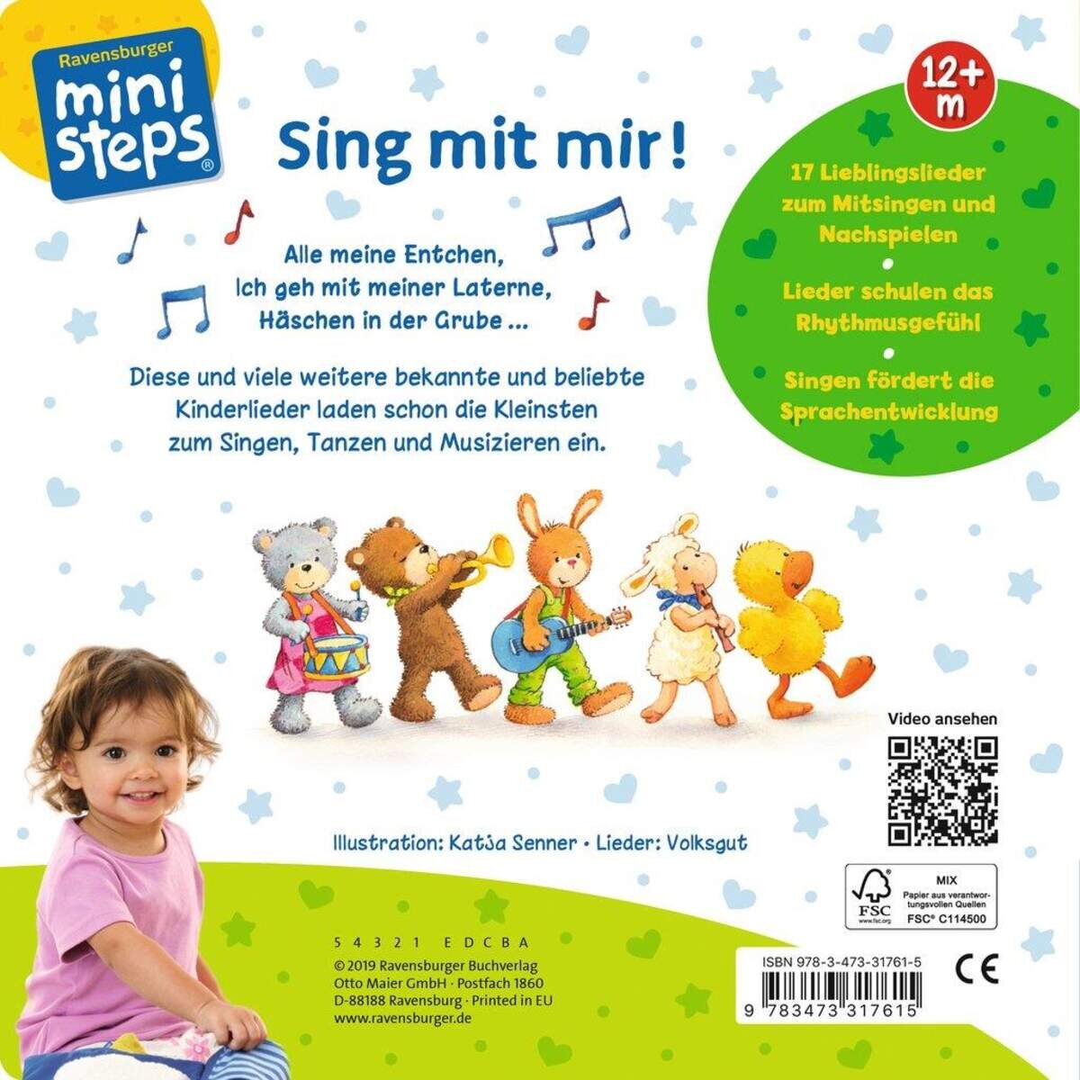 Ravensburger ministeps Sing mit mir - Meine allerersten Kinderlieder