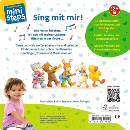 Ravensburger ministeps Sing mit mir - Meine allerersten Kinderlieder