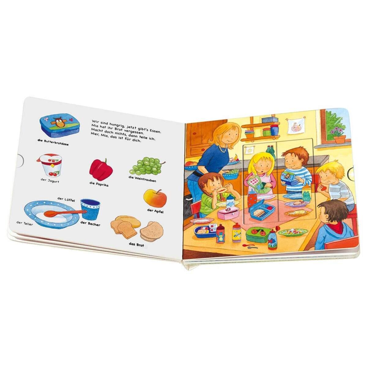 Ravensburger ministeps Was passiert im Kindergarten