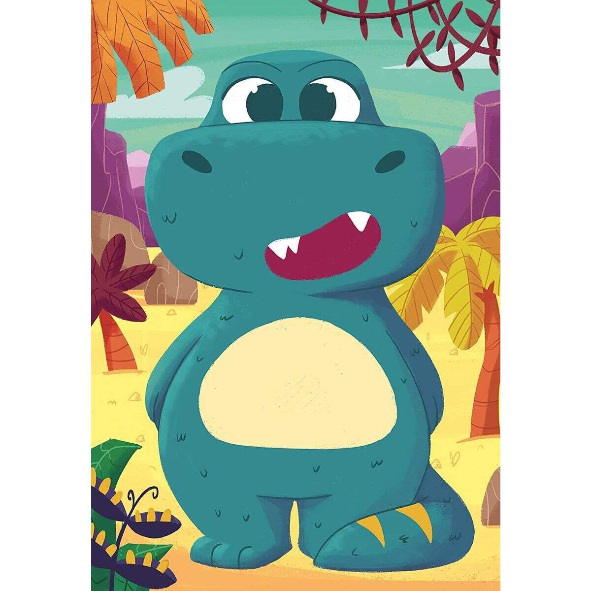 Ravensburger Mix&Match Puzzle - Niedliche Dinos, mit 3x24 Teilen