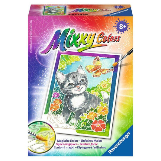 Ravensburger Mixxy Colors Katze und Schmetterling