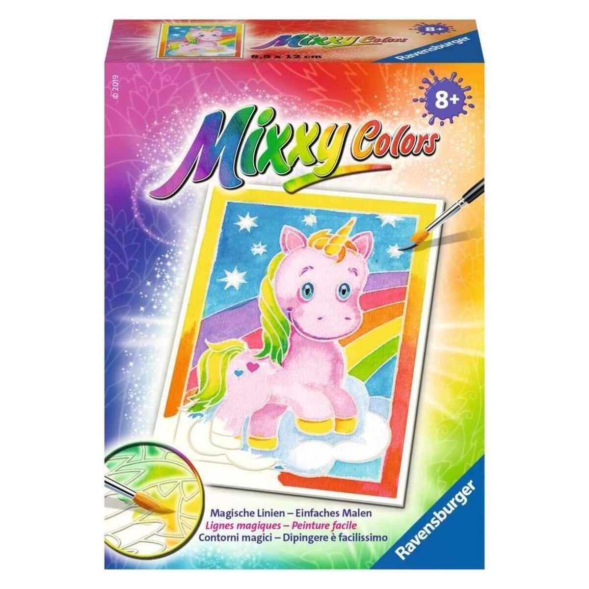 Ravensburger Mixxy Colors Niedliches Einhorn