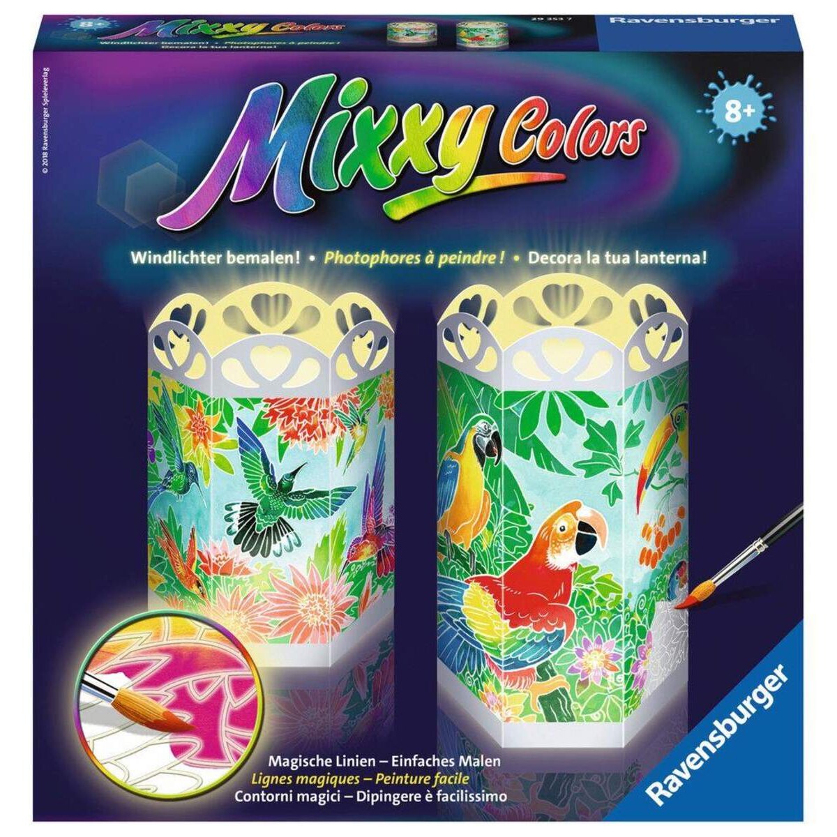 Ravensburger Mixxy Colors Paradiesische Vögel