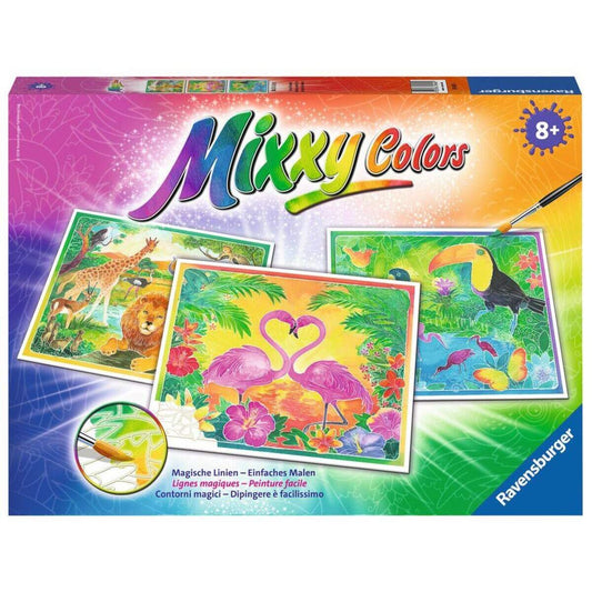 Ravensburger Mixxy Colors Tiere am Wasserloch