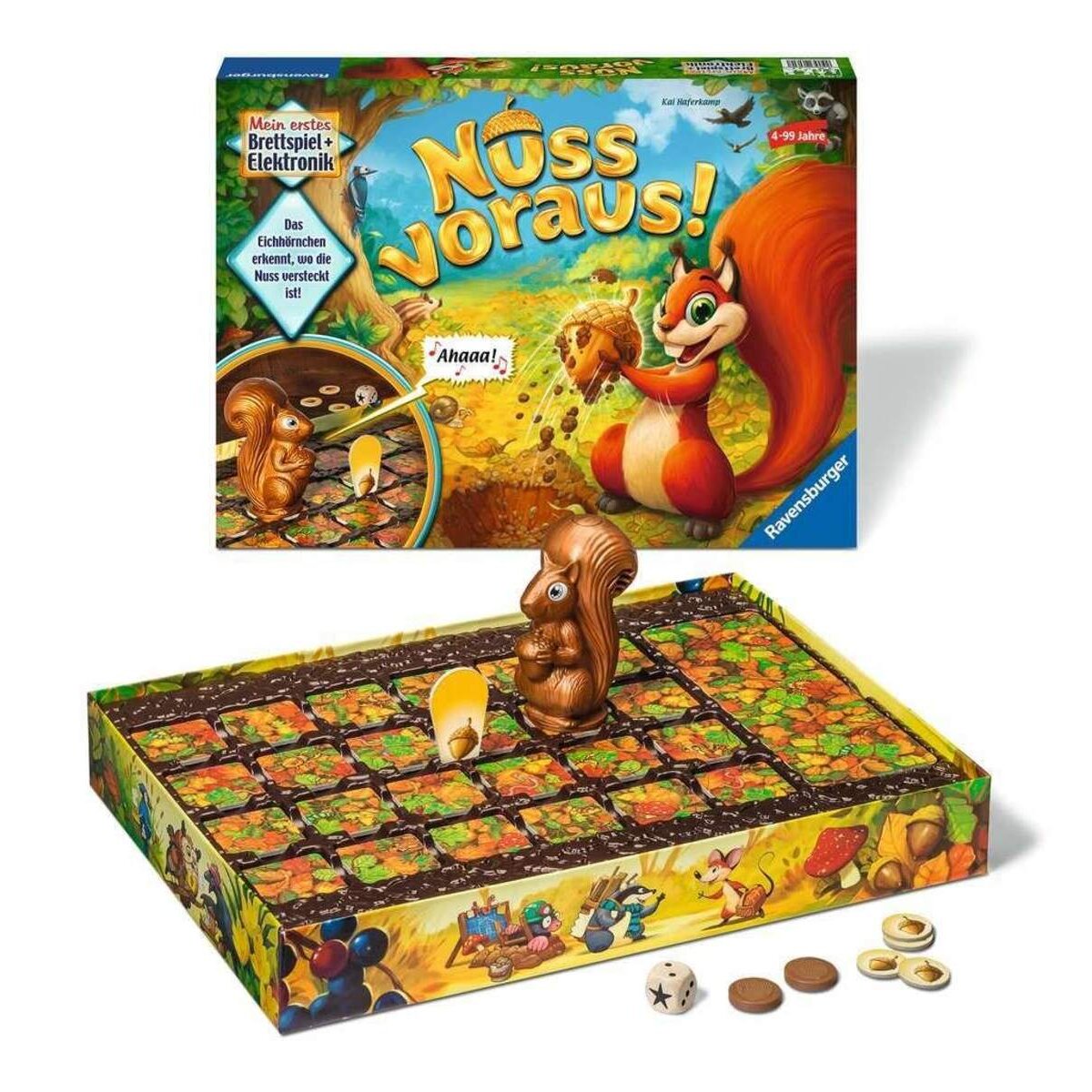 Ravensburger Nuss voraus!