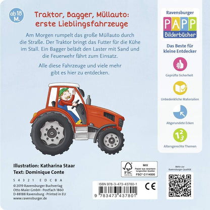 Ravensburger Pappbilderbuch - Alle meine Fahrzeuge
