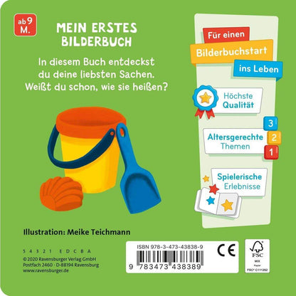 Ravensburger Pappbilderbuch - Meine liebsten Sachen: Mein erstes Bilderbuch