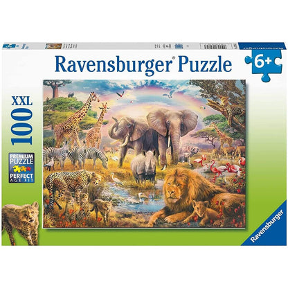 Ravensburger XXL Puzzle - Afrikanische Savanne, 100 Teile