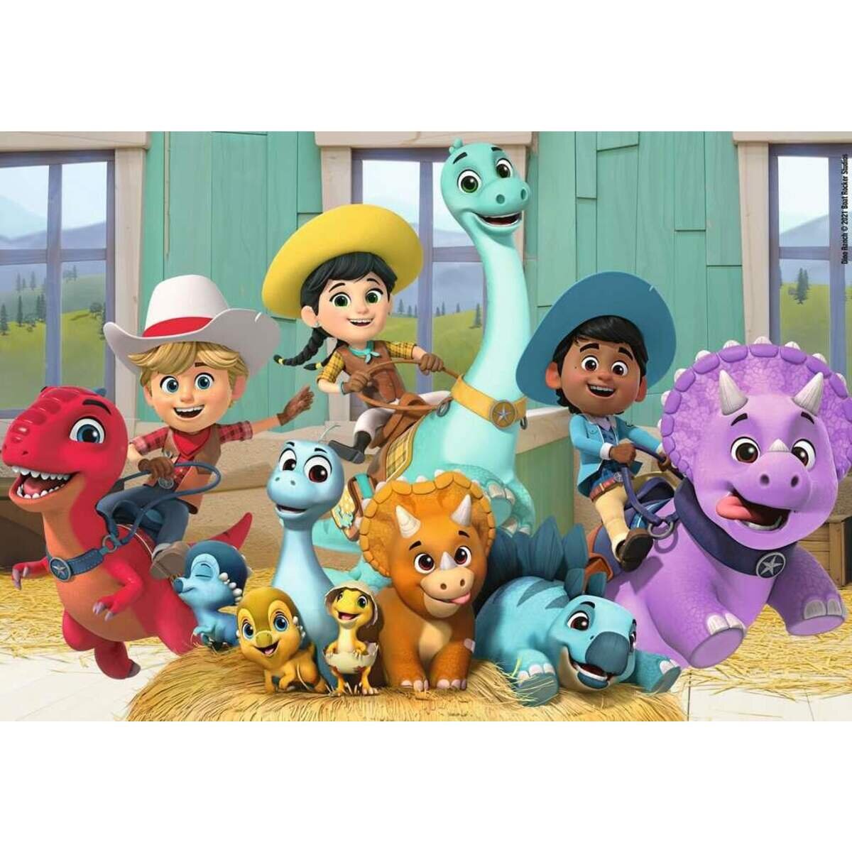 Ravensburger Puzzle - Dino Ranch Freundschaft, 48 Teile
