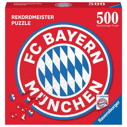 Ravensburger Puzzle - FC Bayern München - FC Bayern Logo, 500 Teile
