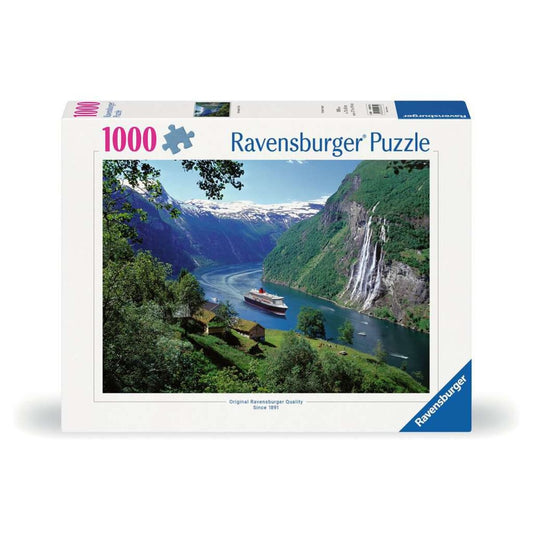 Ravensburger Puzzle - Norwegischer Fjord, 1000 Teile