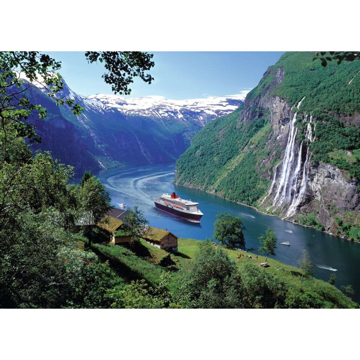 Ravensburger Puzzle - Norwegischer Fjord, 1000 Teile