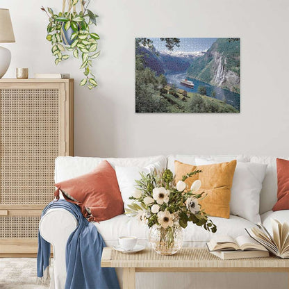 Ravensburger Puzzle - Norwegischer Fjord, 1000 Teile