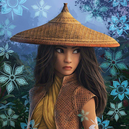 Ravensburger Puzzle - Raya & The Last Dragon, 3 x 49 Teile