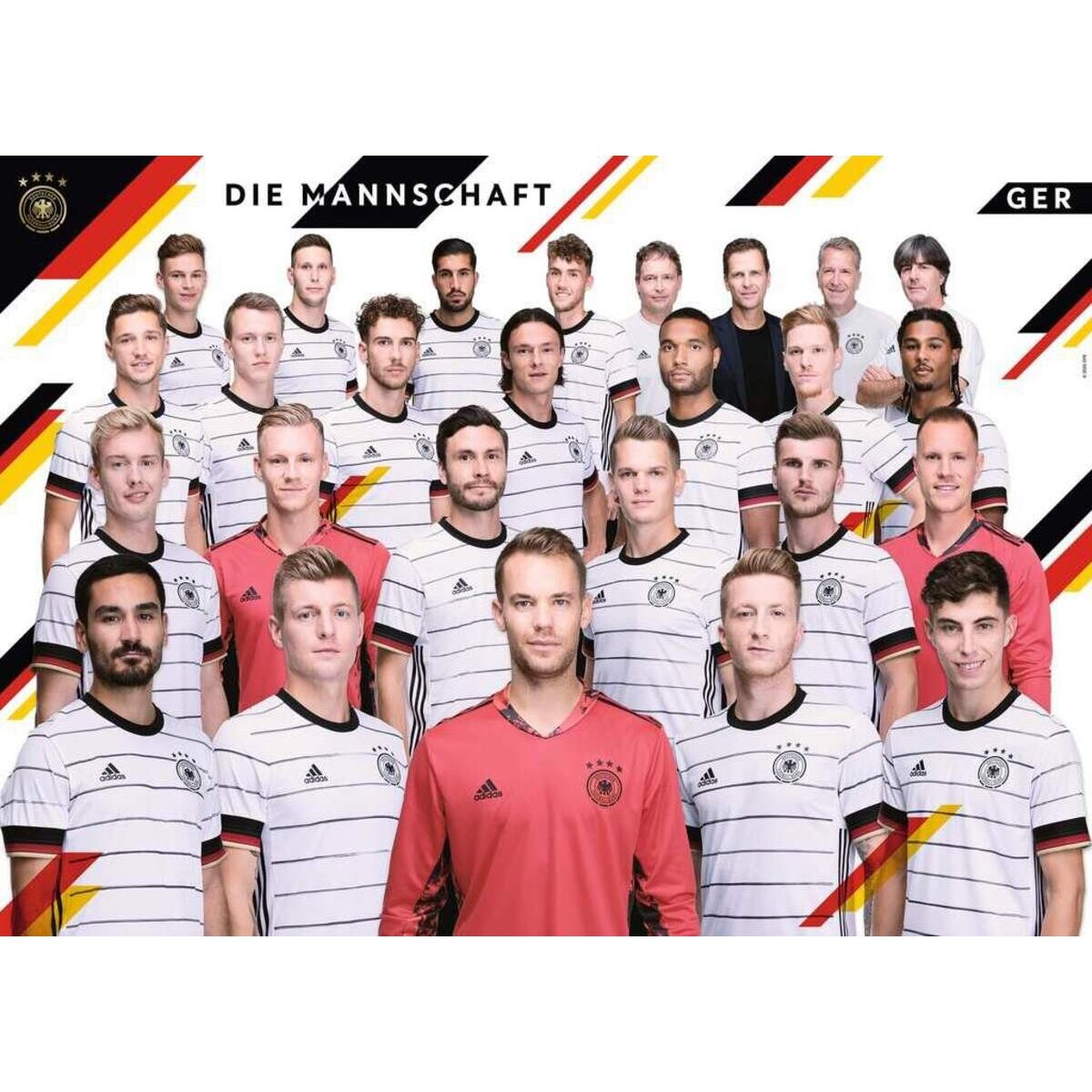 Ravensburger Puzzle Europameisterschaft Die Mannschaft 2020, 1000 Teile