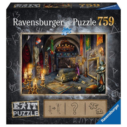 Ravensburger Puzzle Exit Im Vampirschloss, 759 Teile
