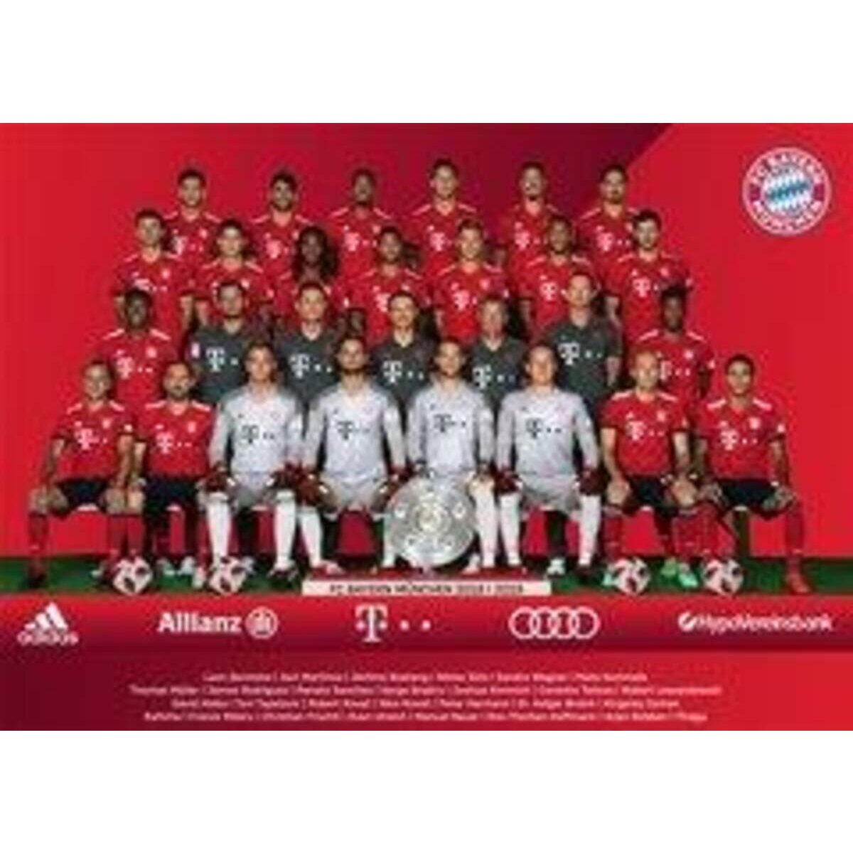 Ravensburger Puzzle FC Bayern Saison 2018/19, 300 Teile
