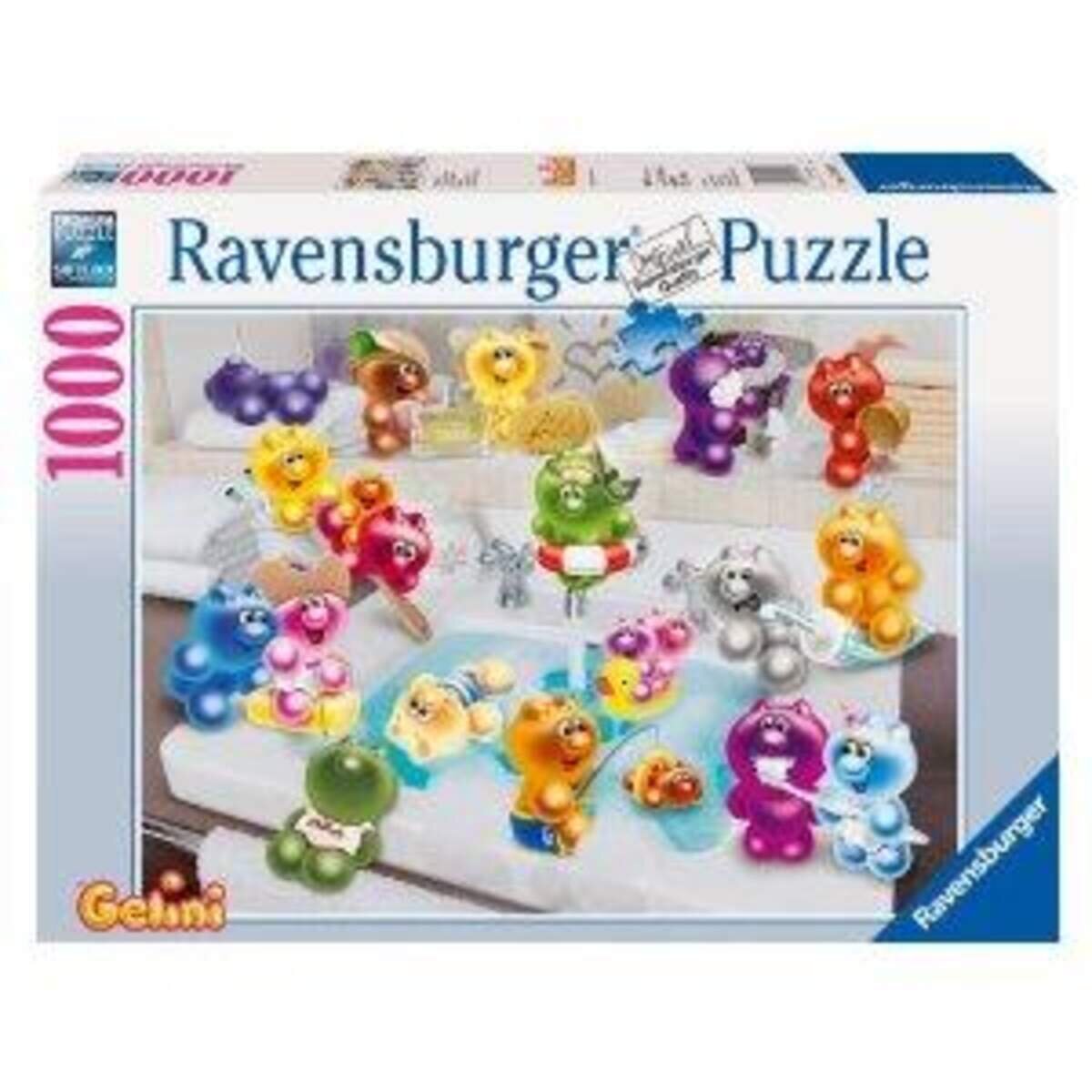 Ravensburger Puzzle Gelini Badespaß, 1000 Teile