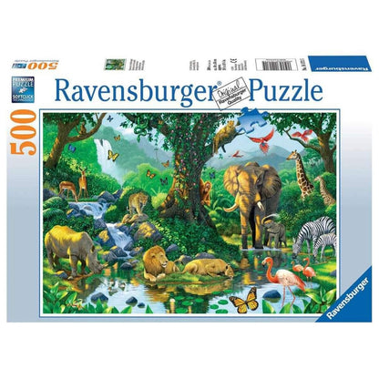 Ravensburger Puzzle Harmonie im Dschungel, 500 Teile