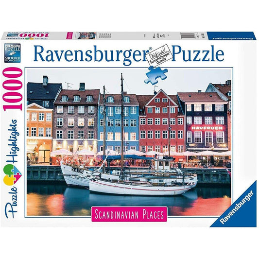 Ravensburger Puzzle Kopenhagen, Dänemark, 1000 Teile