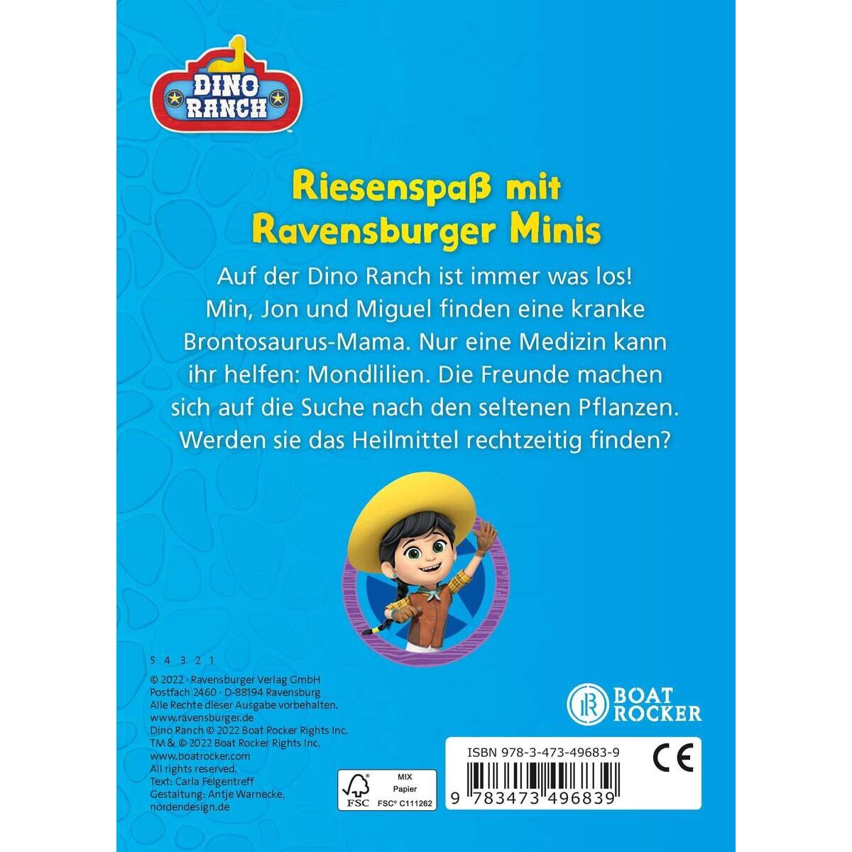 Ravensburger Ravensburger Minis: Dino Ranch - Eine Mission für Min