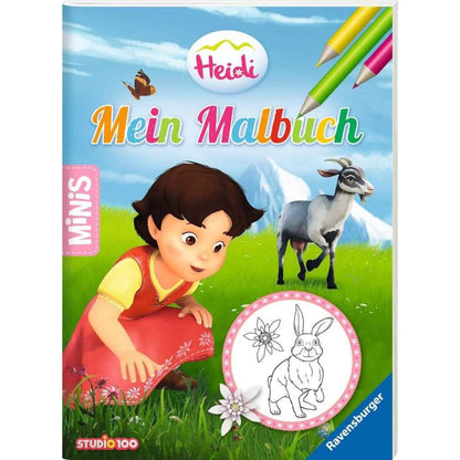 Ravensburger Ravensburger Minis: Heidi - mein Malbuch