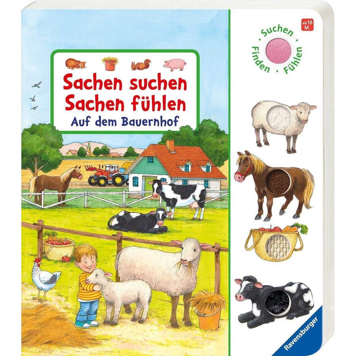 Ravensburger Sachen suchen, Sachen fühlen: Auf dem Bauernhof